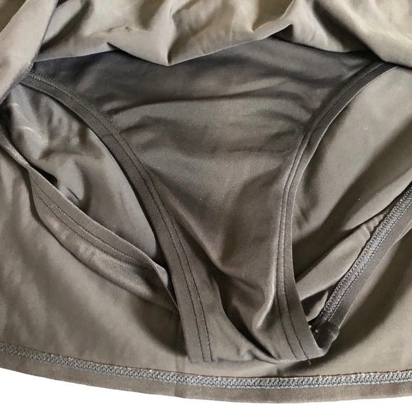 Nike Swim Skirt Attached Panty Sz. 14 Swoosh Logo Summer Swim Active Wear - Picture 3 of 5